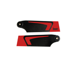 1st Tail Blades CFK 95mm (Red)