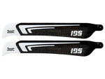 1st Main Blades CFK 195mm FBL (White)