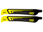 1st Main Blades CFK 195mm FBL (Yellow)
