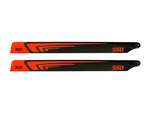1st Main Blades CFK 550mm FBL (Orange)