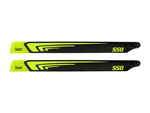 1st Main Blades CFK 550mm FBL (Yellow)