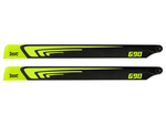 1st Main Blades CFK 690mm FBL (Yellow)