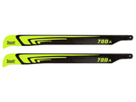 1st Main Blades CFK 700mm FBL Agile (Yellow)