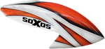 Heli-Professional Kabinenhaube Soxos Orange/ Grau