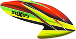 Heli-Professional Kabinenhaube Soxos Rot / Gelb